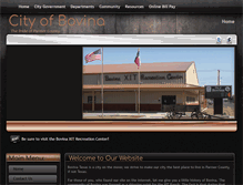 Tablet Screenshot of cityofbovina.net